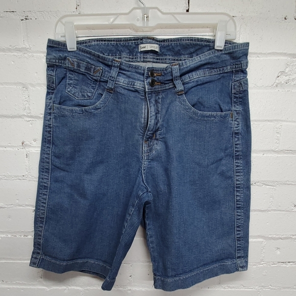 Lee lower on waist shorts 12 - Picture 1 of 7
